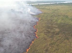 Fires in Brazilian wetlands surge to record levels, extreme drought looms