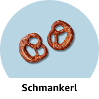 Schmankerl. Sortiment von Oktoberfestprodukten (zwei Brezeln)