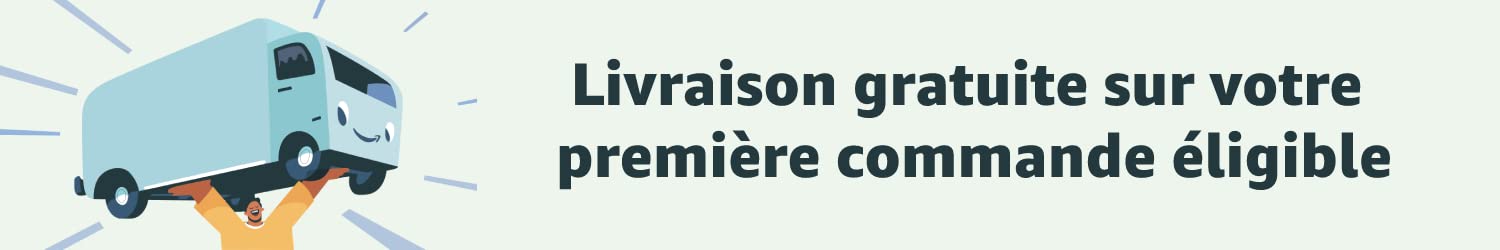 Livraison gratuite sur votre première commande