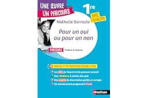 Analyse et étude de l'oeuvre – Pour un oui ou pour un non de Nathalie Sarraute - Réussir son BAC Français 1re 2025 - Parcours