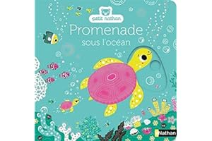 Promenade sous l'océan - livre d'éveil animé, pour les bébés dès 6 mois