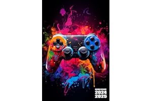 Agenda Scolaire Gamer: 2024 2025 Manette De Jeu Pour Garcon De Septembre À Juillet Pour Etudiant De Primaire, Collège, Lycée,