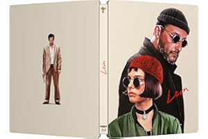 Léon [Édition limitée boîtier SteelBook-4K Ultra HD + Blu-Ray-Film cinéma et Version Longue]