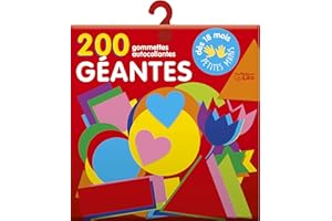 Editions LITO 200 gommettes géantes pour les tout-petits - Dès 18 mois