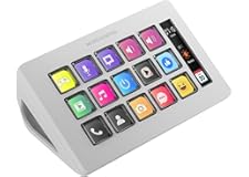 MARSGAMING MSD-One, Control Deck Slim, 15 Teclas LCD Personalizables, Pantalla LCD Ampliada, Software de Control y Plug-ins, 