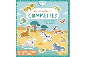 Mes premières gommettes - Les animaux du monde