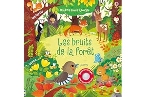 Les bruits de la forêt - Mon livre sonore à toucher - Dès 1 an