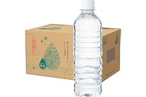 ミネラルウォーター 彩水 あやみず 水 500ml 24本 1ケース ペットボトル ライフドリンクカンパニー (500ml, ラベルレス)