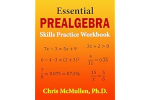 Essential Prealgebra Skills Practice Workbook