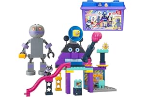 [バンダイ(BANDAI)] Blocklabo ブロックラボ アンパンマン バイキンじょうもつくれる! だだんだんブロックバケツ シリーズ