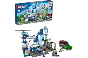 レゴ(LEGO) シティ ポリスステーション おもちゃ 玩具 プレゼント 誕生日 ブロック 知育 クリスマス 男の子 女の子 子供 6歳 7歳 8歳 9歳 街づくり パトカー 警察 60316