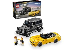 レゴ(LEGO) スピードチャンピオン Mercedes-AMG G 63 と Mercedes-AMG SL 63 おもちゃ 玩具 プレゼント 誕生日 ブロック クリスマス 男の子 女の子 子供 10歳 11歳 12歳 小学生 乗り物 車 ミニカー