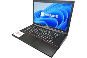 【整備済み品】 富士通 ノートPC [ PCステージ W.R.K 無線マウス付属]A553/Office 2019/Win 11 Pro/15.6型/WIFI/Bluetooth/Celeron 1000M/メモリー4GB/SSD128GB (整備済