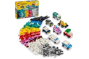 レゴ(LEGO) クラシック のりものをつくろう おもちゃ 玩具 プレゼント 誕生日 ブロック 知育 クリスマス 男の子 女の子 子供 5歳 6歳 7歳 8歳 乗り物 車 ミニカー 11036