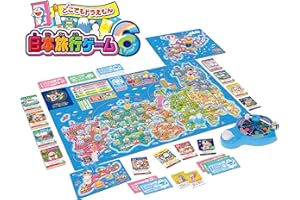 エポック社(EPOCH) ドラえもん どこでもドラえもん日本旅行ゲーム６ STマーク認証 5歳以上 おもちゃ ゲーム プレイ人数:2～6人 EPOCH