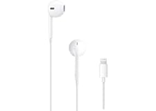 Apple Auriculares EarPods con conector Lightning, auriculares con cable para iPhone con control remoto integrado para control