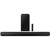 Soundbar Samsung HW-Q600C, com 3.1.2 canais, Bluetooth, Subwoofer sem fio, Dolby Atmos e Acoustic Beam.