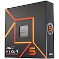 Processador AMD Ryzen 5 7600X Box (AM5/6 Cores/12 Threads/5.3GHz/38MB Cache/Radeon Graphics) Com Vídeo/Sem Cooler