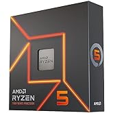 Processador AMD Ryzen 5 7600X Box (AM5/6 Cores/12 Threads/5.3GHz/38MB Cache/Radeon Graphics) Com Vídeo/Sem Cooler