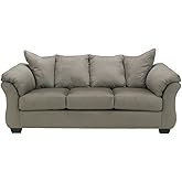 Signature Design by Ashley Darcy Casual Plush Sofa, Grayish Brown