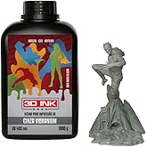 Resina Impressora 3D Ink Geek Heroes Cinza – 1kg