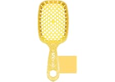 FHI Heat UNbrush Detangling Brush for Pain-Free Brushing on All Wet or Dry Hair Types — Durable DuoFlex Anti-Static Bristles,