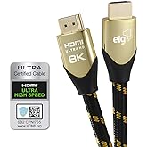 Cabo Hdmi 2.1 áudio e vídeo Ultra Hd Speed 2m Hs8k20 Elg