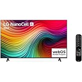 Smart TV 4K 50" LG NanoCell 50NANO80T Processador α5 Ger7 AI Hub de Esportes Alexa/Chromecast integrado webOS 24 Controle Sma