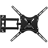 Suporte Articulado de Parede para TV, Ajuste Livre, Adequado para TVs de 14 a 55 Polegadas, Suporta um Peso Máximo de 30 Quil