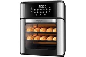 Fritadeira Air Fryer Forno Oven 12 Litros, Mondial, Preto/Inox, 2000W, 110V - AFO-12L-BI