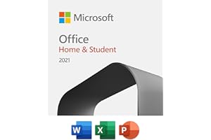 Microsoft Office Home & Student 2021 | Classic Apps: Word, Excel, PowerPoint | One-Time purchase for 1 PC/MAC | Instant Downl