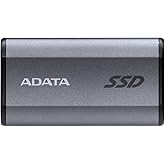 ADATA SE880 1TB - até 2000 MB/s- SuperSpeed USB 3.2 Gen 2x2 USB-C externo portátil SSD titânio (AELI-SE880-1TCGY)