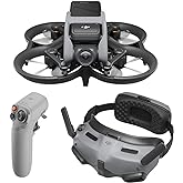 DJI Avata Explorer Combo, First-Person View Drone with Camera 4K, Super-Wide 155° FOV, Includes New RC Motion 2 and Goggles I