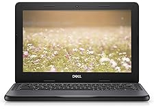 Dell Chromebook IPS HD de 11.5 pulgadas con pantalla táctil, procesador Intel de hasta 2.46 GHz, 4 GB de RAM, 32 GB de almace