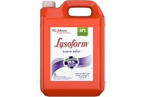 Lysoform Suave Odor, Desinfetante Líquido, Limpeza Pesada e Eficiente, 5l