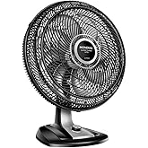 Ventilador 50cm Super Turbo 8 Pás, Mondial, Preto/Prata, 150W, 220V - VTX-50-8P