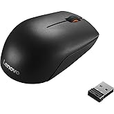 Mouse Sem Fio Lenovo 300 Compact 1000dpi Preto