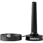 Antena de TV Interna UHF/HDTV AI 2025 Preto Intelbras