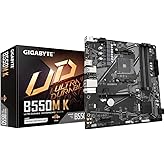 PLACA-MÃE GIGABYTE B550M, AM4 4XDDR4(MÁX128GB), 4 SATA, 1 M.2, 2XUSB 3.2, 4XUSB 2.0, 1XHDMI