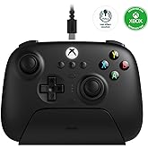8BitDo Ultimate 3-mode Controller for Xbox, Hall Effect Joysticks and Hall Triggers, 2 Pro Back Paddle Buttons, Wired for Xbo