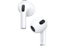 Apple AirPods (3ª generación) auriculares inalámbricos, auriculares Bluetooth, audio espacial personalizado, resistente al su