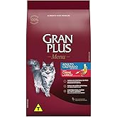 Granplus Ração Para Gatos Castrados Gran Plus Carne E Arroz 10 1Kg