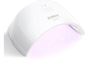 SUNUV LED UV Light for Nails, Quick Drying LED UV Nail Lamp, Nail Light with Wide Compatibility, UV Light for Gel Nails, Comp