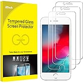 JETech 3-Pack Screen Protector for iPhone SE 3/2 (2022/2020 Edition), iPhone 8, iPhone 7, iPhone 6s, and iPhone 6, Tempered G