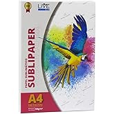 Papel Sublimático A4 Live 100g 100 Folhas