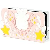 GeekShare Soft Silicone Faceplate Cover for Nintendo Switch Charging Dock, Anti-Scratch Shell for Switch Dock - Star Wings Se