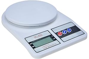 Balança Digital de Cozinha, SF-400, Até 10 kg, Escala 1 grama