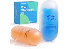 POOLHACKER Kit de cierre de invierno – Kit de invierno de piscina para piscinas sobre el suelo y piscinas enterradas, fácil d