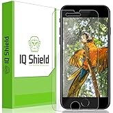 IQShield 2 Pack Screen Protector for iPhone SE (2022/2020,3rd/2nd Gen) Anti-Bubble Clear TPU Film