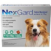 Nexgard Antipulgas e Carrapatos para Cães de 10,1 a 25kg, 1 tablete